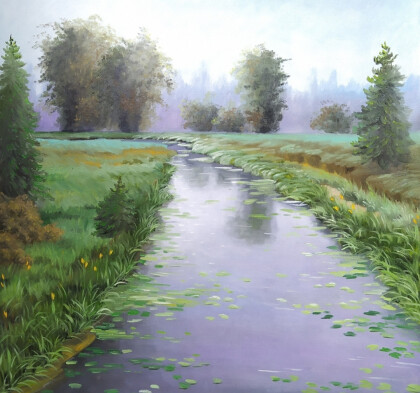 Туманое утро