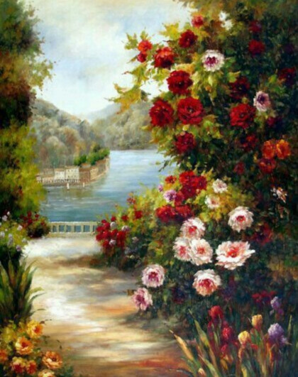 Цветочный сад