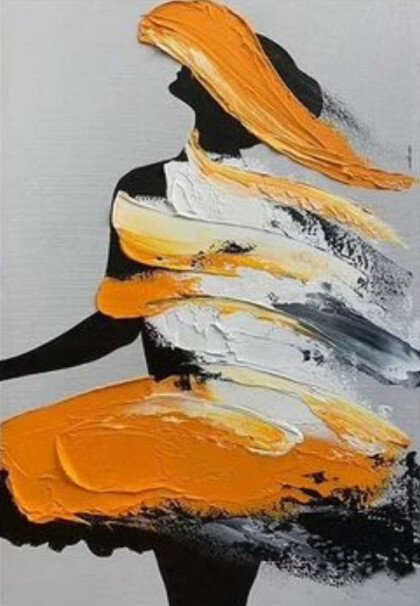 Силуэт девушки