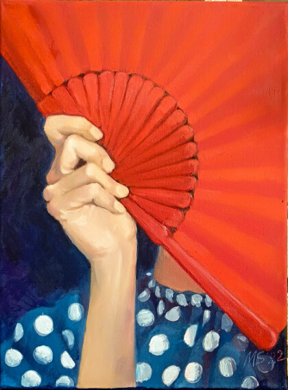 Рука с веером