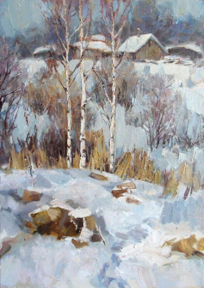 Зима в Пензе.