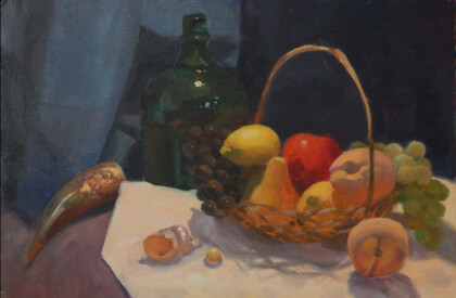 Корзинка с фруктами