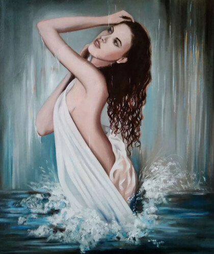 Купальщица