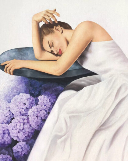 Спящая девушка