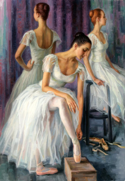 Балерины перед концертом