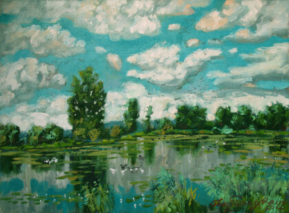 После грозы,