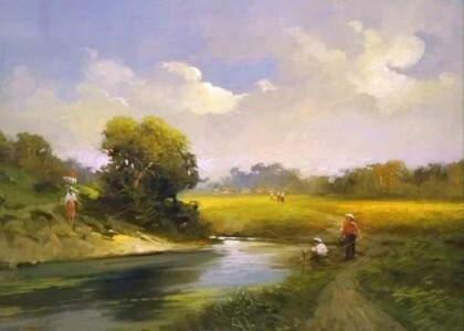 Утро в деревне