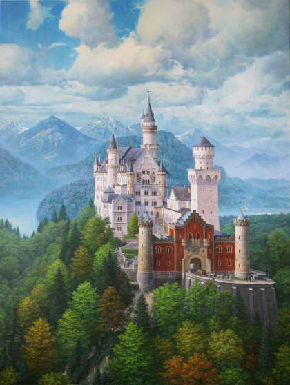 замок Нойшванштайн