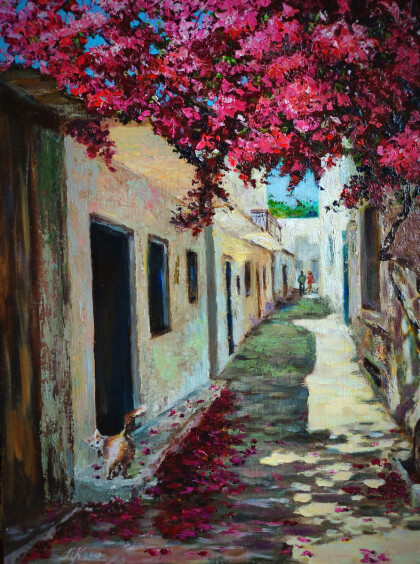 Цветущая улочка