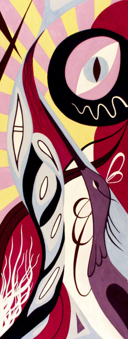 И руки узором заря омывает. К 1