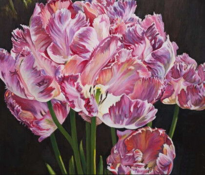 Яркие тюльпаны