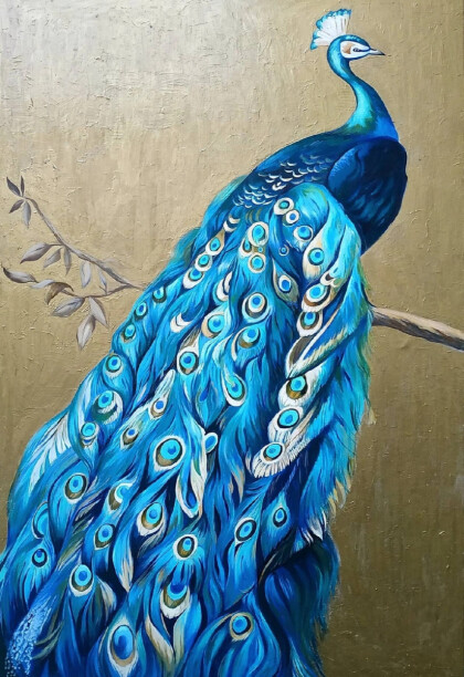 Синий павлин