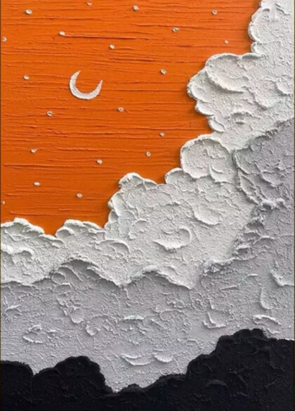 Луна в горах