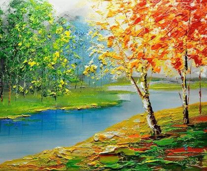 Пейзаж у воды