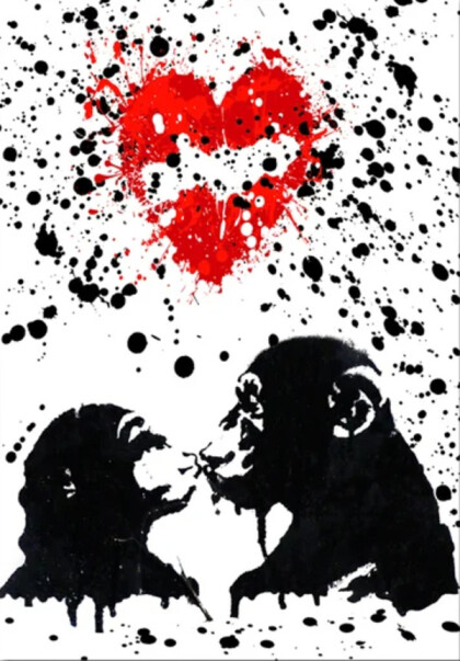 Влюбленные обезьянки