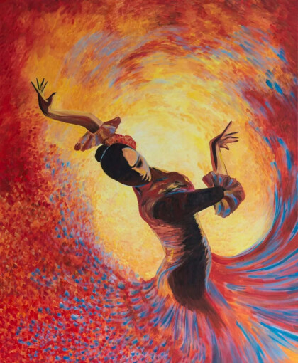 Танцовщица фламенко