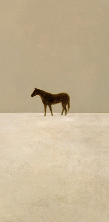 Коричневая лошадь