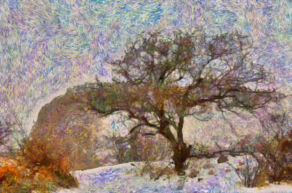 Зима в горах