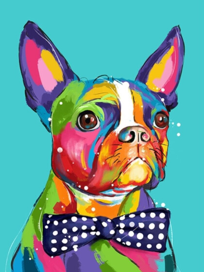 Пес в бабочке