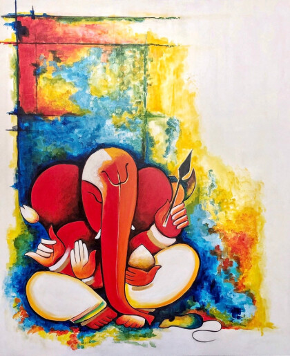 Медитирующий слон