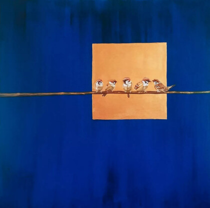 Птицы на ветке