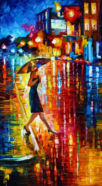 Женщина под зонтиком