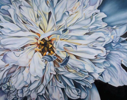 Белоснежный пион