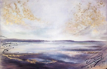 Абстракция в фиолетовых тонах