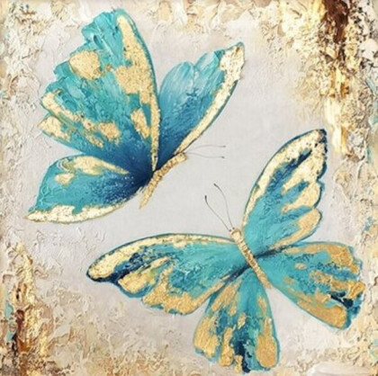 Голубые бабочки