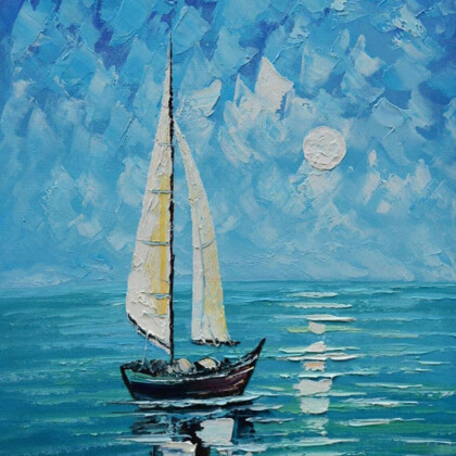 Белый парусник