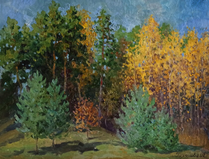 Осень в Очево