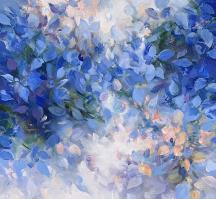 Синие цветы