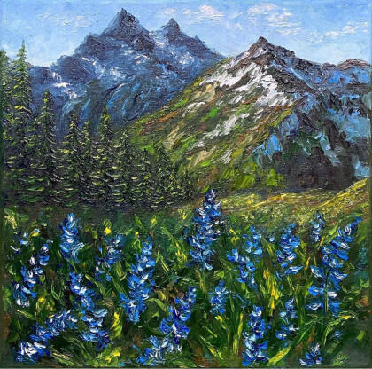 Цветы в горах