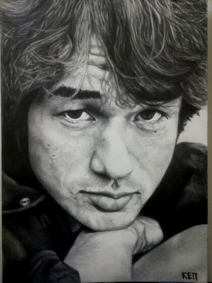 Портрет Виктора Цоя