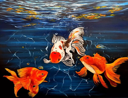 Золотые рыбки