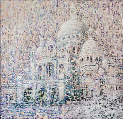 "Базилика Сакре-Кёр"  Париж. Франция