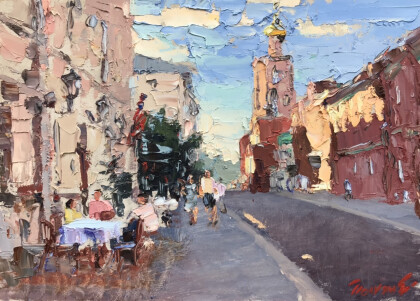 Летний вечер на Петровке