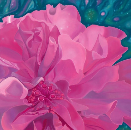 Розовый цветок