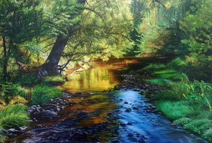 Лесная речка