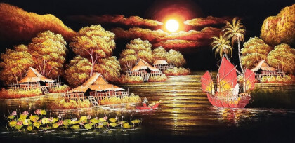 Восточный пейзаж