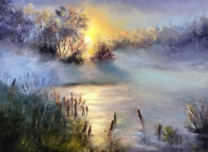 Туманное утро