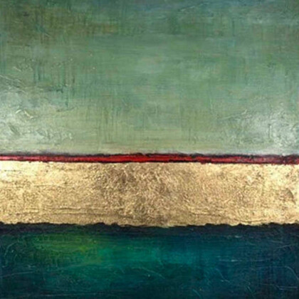 Абстракция в зеленых тонах