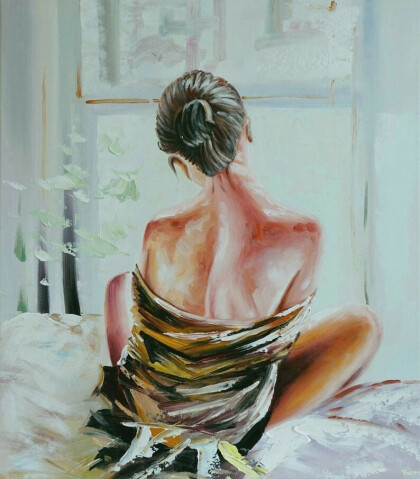 Девушка у окна