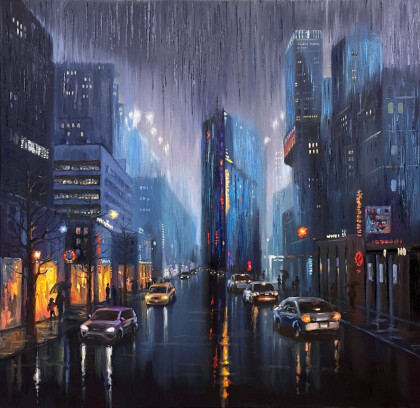 Ночной Нью-Йорк