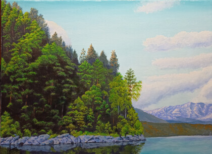 Берега Телецкого озера