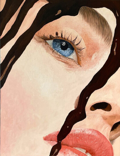 Шоколад на моем лице