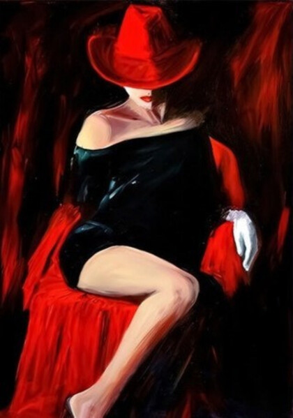 Леди в шляпе