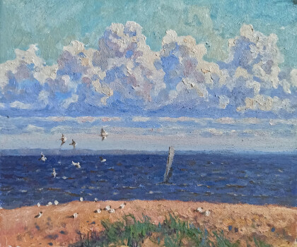 Облака над Финским заливом