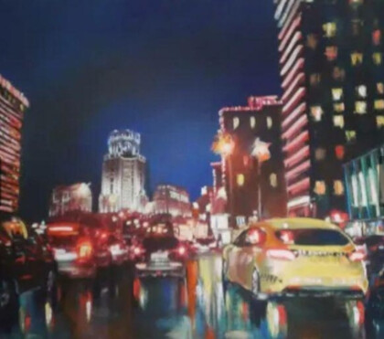 Ночная Москва