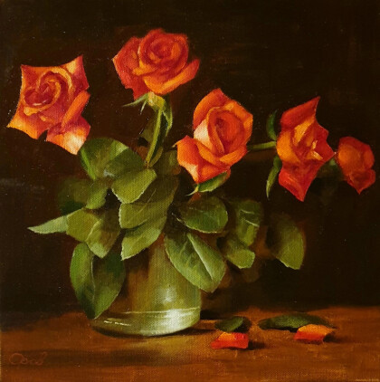 Красные розы